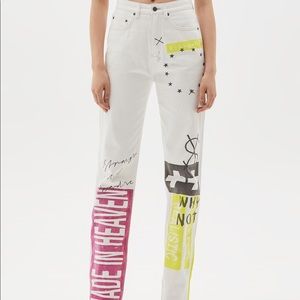 Ksubi Playback Stoked Neon Denim Jeans
